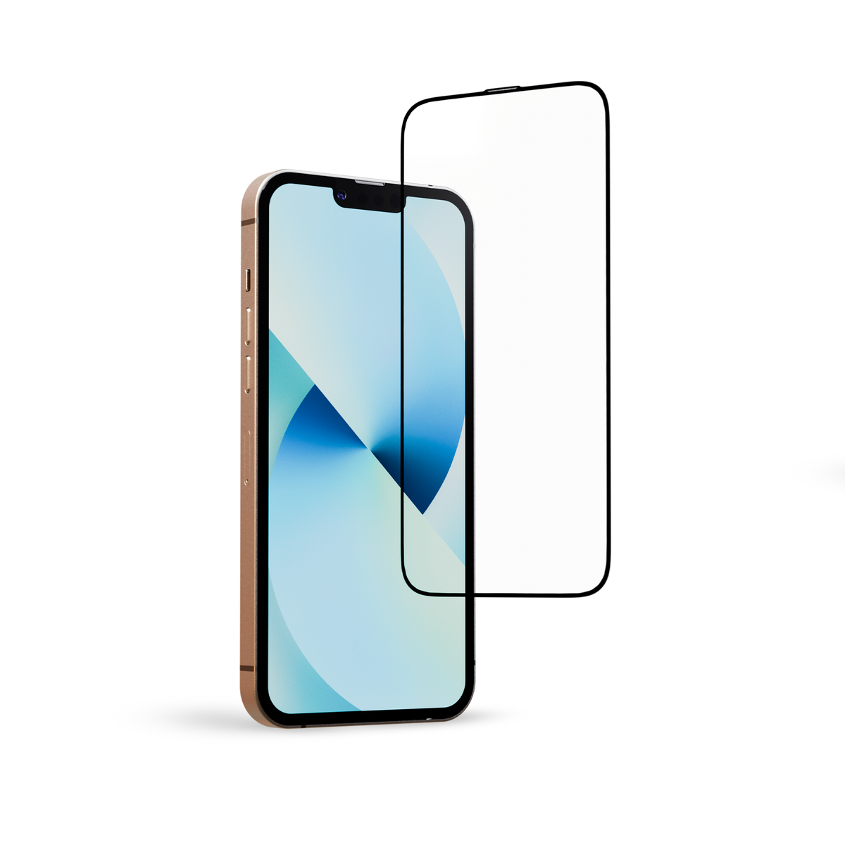 DUOTRONIX Edge to Edge Tempered Glass Screen Protector Compatible for Iphone | 9H Hardness|Easy Installation Kit For Smartphone|Military Grade Shatterproof,Full Coverage,HD Clear (Newly Launched Technology)